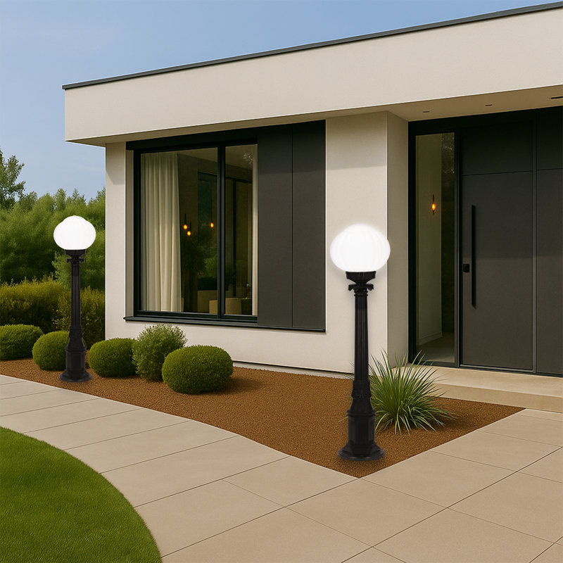 33.5'' Tall  Outdoor Floor Lamp