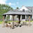 Metal Ventilation Double Roof Party Tent Gazebo-96069531-96069532