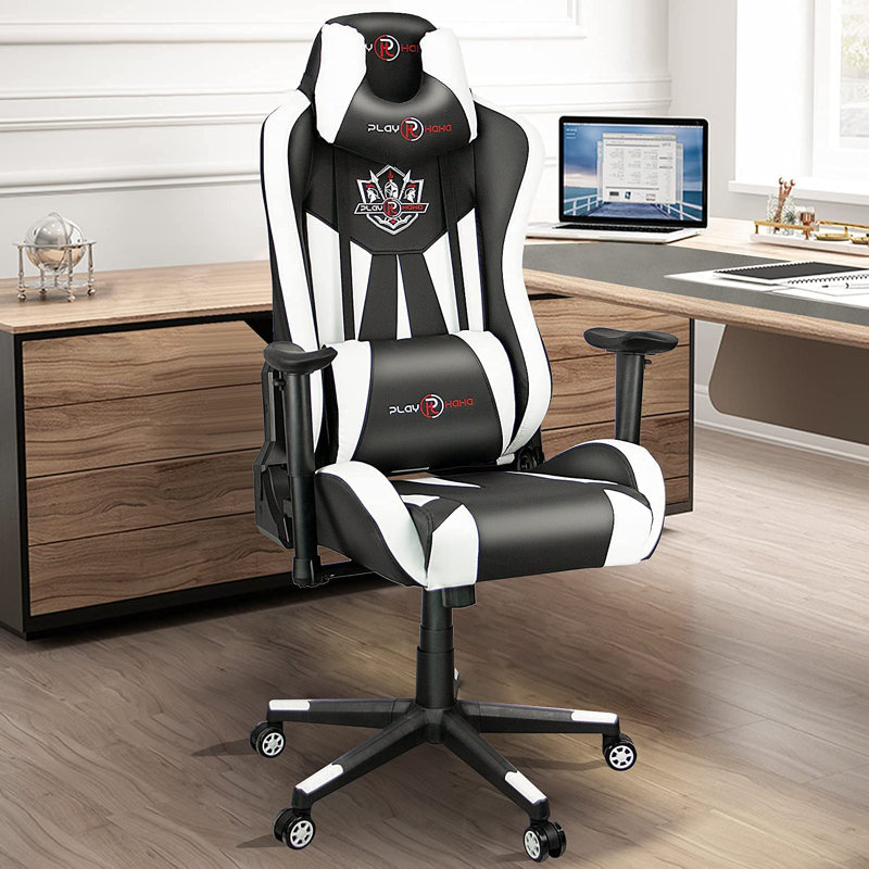 Fauteuil de jeu et de course Divger, Blanc