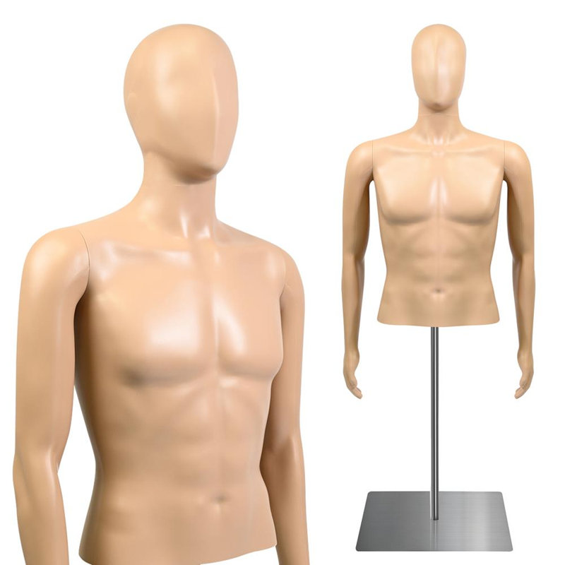 Support à bijoux Mannequin Torso, Naturel