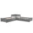 L-Shaped Platform Bed with Trundle, Drawers & Built-In Corner Desk – 3-in-1 Sleeping Solution-200464132