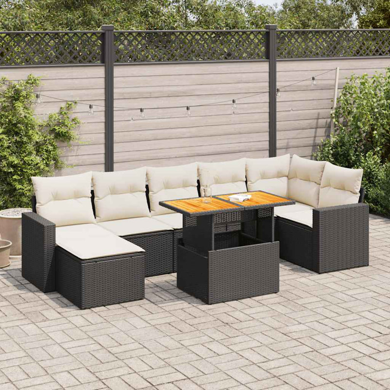 Ensemble de canapé de jardin Vidaxl