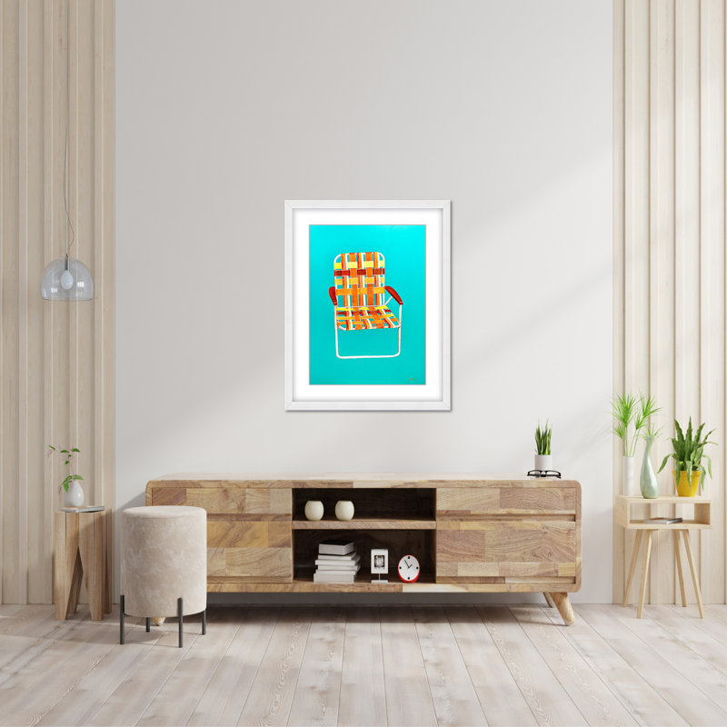 Pop Art & Retro Summer Seat, 20" H x 16" W