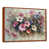 Toile avec cadre flottant brun
