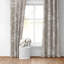 Elwood Cornflower Cotton Grommet Top Drapery Panel Set of 2-1992061834-1992061828