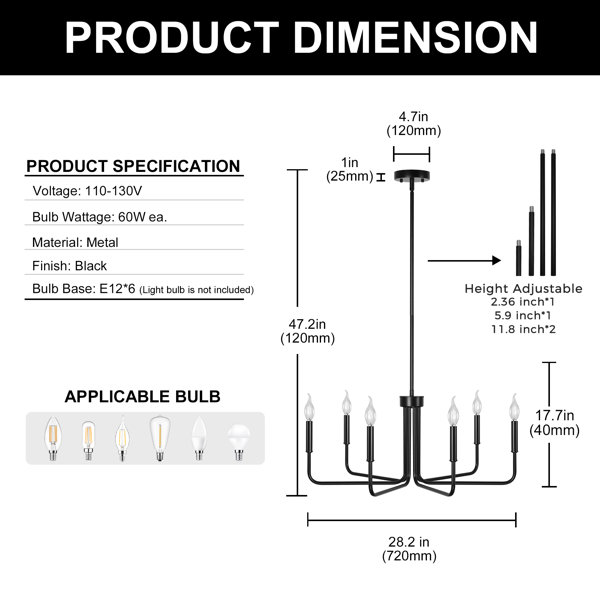 Dimensions du produit