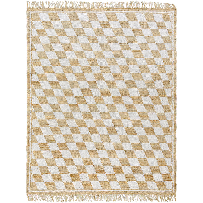 Tapis rectangulaire en jute / sisal Kamey, Rectangle 8 pi x 10 pi