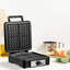 HOMCOM 1cm Non Stick Electric Grill with Lid