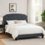 Lit plateforme tapissier Tuffeté Alvena-755283879-755283878