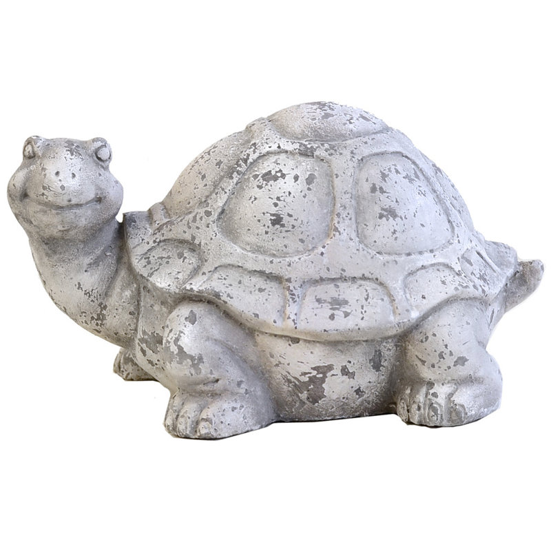 Statue sur le côté de la tortue Caolan
