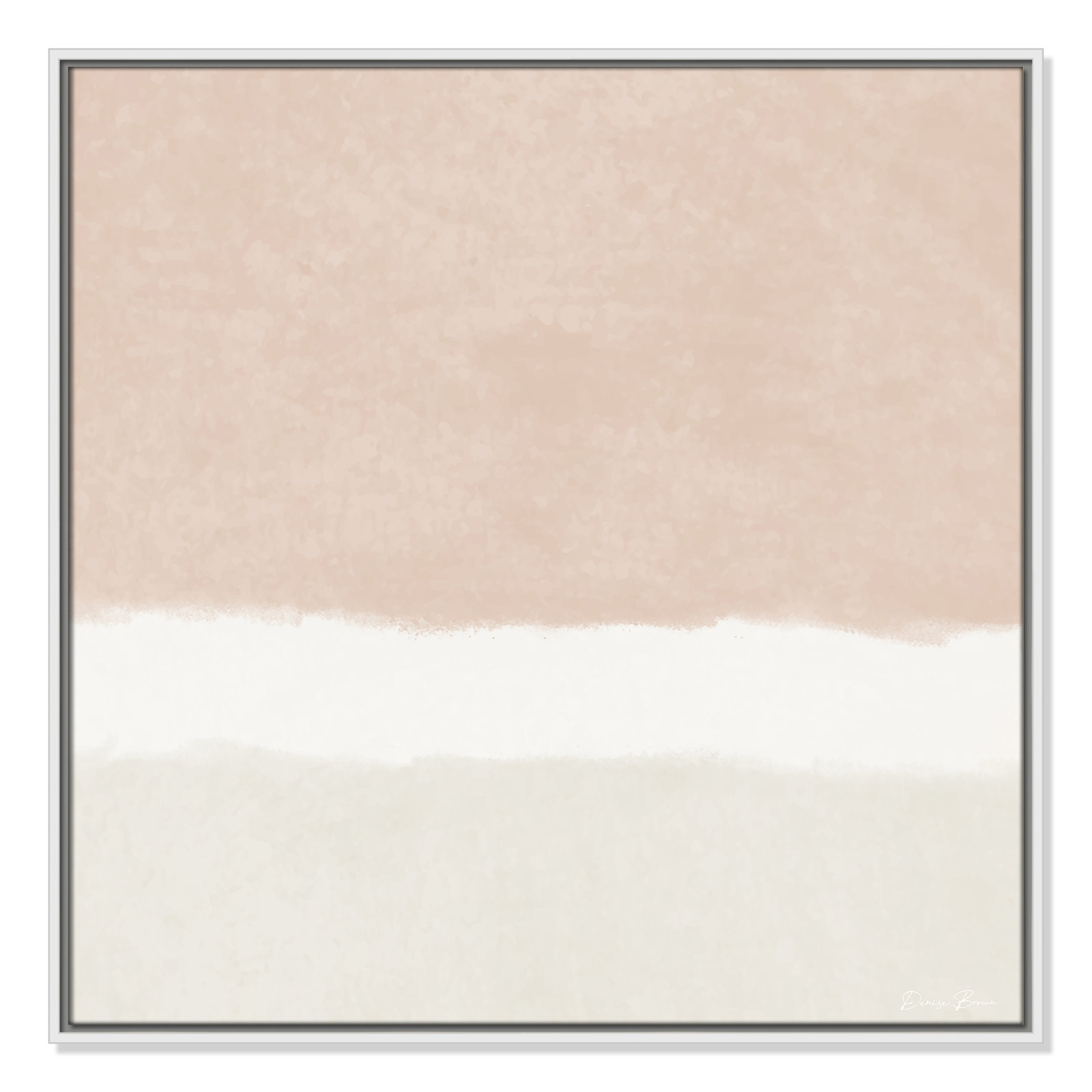 Willadeene "Slate 2" Print, 31.5" H x 31.5" W, White Framed