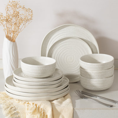Ensembles de vaisselle et assiettes 12 pièces Famiware Pluto