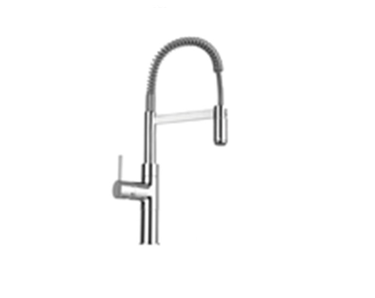 Piralla Cox Pull Down Kitchen Faucet, Brushed Nickel