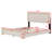 Queen Size Upholstered Platform Bed With Pull Point Headboard-274351391