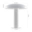 Lampe de table champignon contemporaine intégrée rechargeable en fer de style bohémien 11 po Writer Writer, jaune-328247750