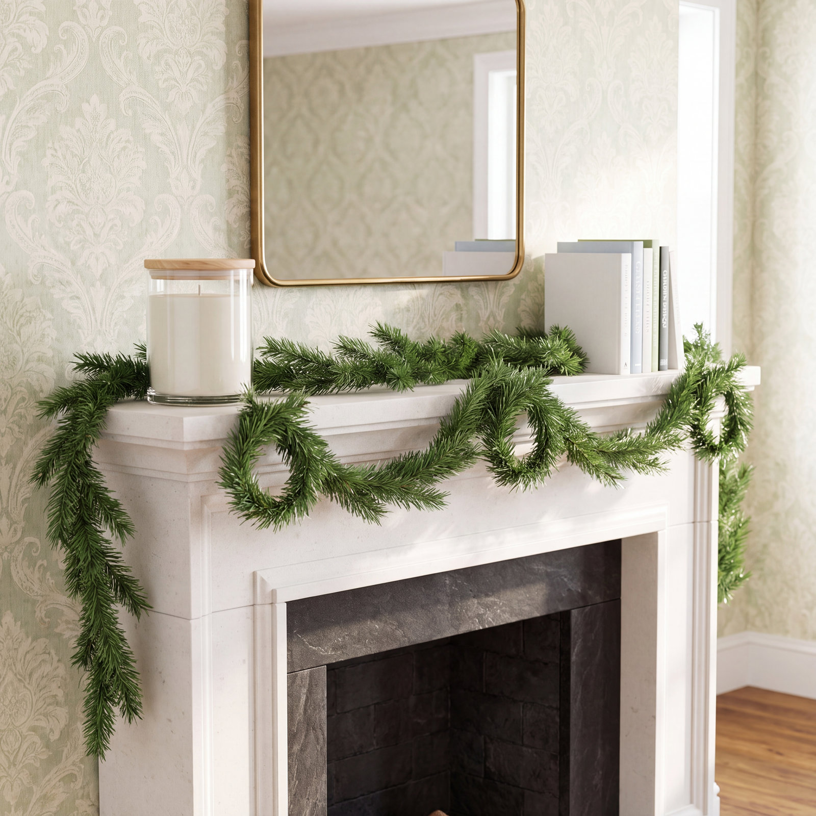 Christmas Garland Tie