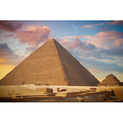 «Jerdean Pyramids Of Giza, In Égypte», reproduction