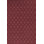 Wool Geometric Area Rug in Rust