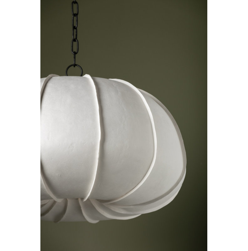 Bayu 1 Light Pendant, 17" H x 26" W x 26" D