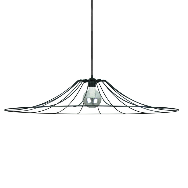 Eddy 1 - Light Single Pendant, Black