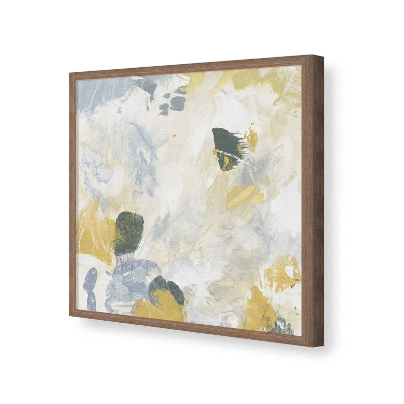 «Texture Collage I» par June Erica Vess, reproduction d'art, H 30 po x l 30 po, Impression sur cadre ouvert sans papier mat