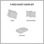 Ensembles de literie en coton de qualité supérieure pour grand lit, jacquard campagnard pour la maison