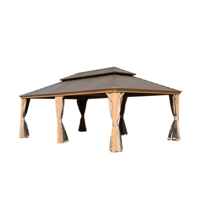 Versatile Hardtop Gazebo Aluminum Modern Patio Retreat