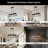 5 - Light Kitchen Island Linear Pendant with Wood Accents-947840064