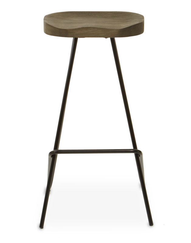 Counter Stool with Metal Frame