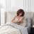 Bed-in-A-Bag Reversible Comforter Set with Bed Sheets & Memory Foam Cooling Pillows-115995428-115995414