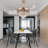 Jillyn 4 - Blade Crystal Ceiling Fan with Remote Control and Light Kit Included