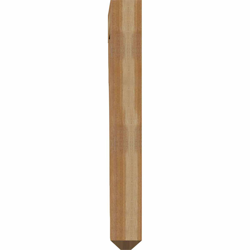 Support pour artisan olympique, Cèdre rouge de l'Ouest (brut), H 42 po x l 6 po x P 34 po