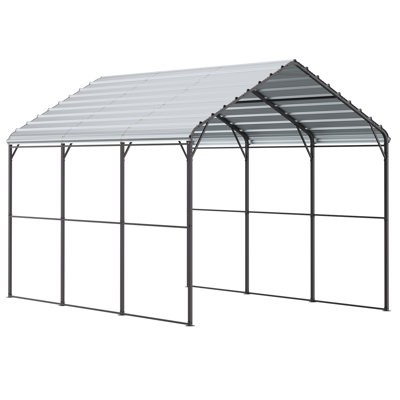 Metal Carport Heavy Duty Outdoor Car Shelter Garage for Boats