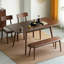 Table de salle à manger extensible en bois massif (table seulement)-1154218289-1154218290