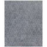 Granite Hide Cowhide Geometric Area Rug in Sky