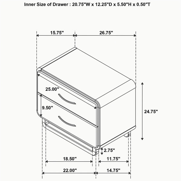 Dimensions du produit