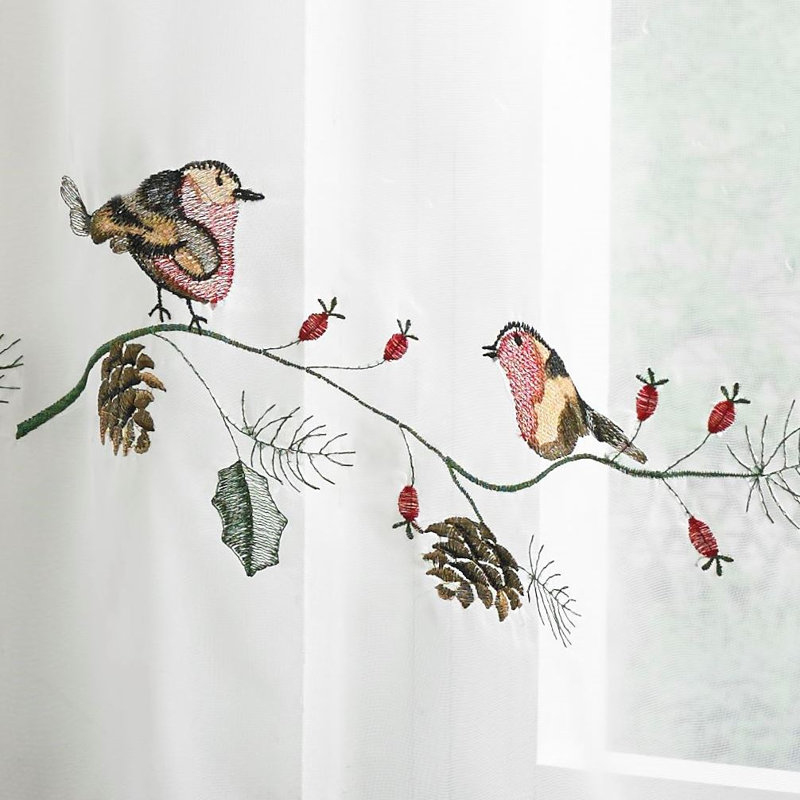 Macedonia Sheer Single Curtain Panel