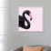Black Flamingo by Paul Fuentes - Print on Canvas