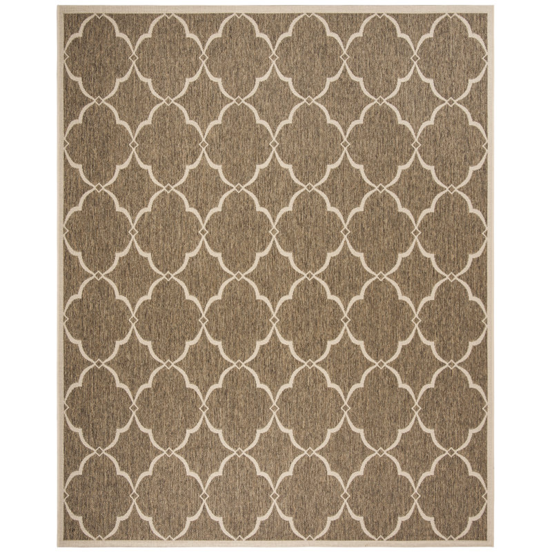 Adler Performance Geometric Indoor/Outdoor Area Rug, Rectangle 2'2" x 4'