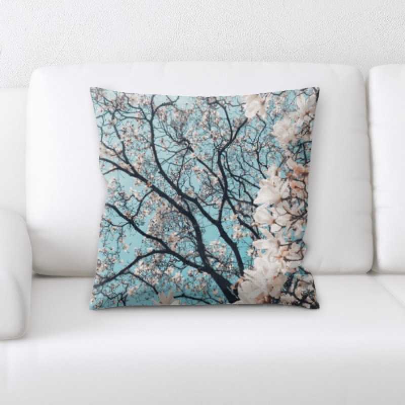 Microsuede Throw Pillow