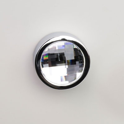 Radio 1 1/2" Diameter Round Knob