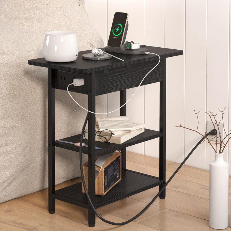 Table de bout Azareeyah, Noir