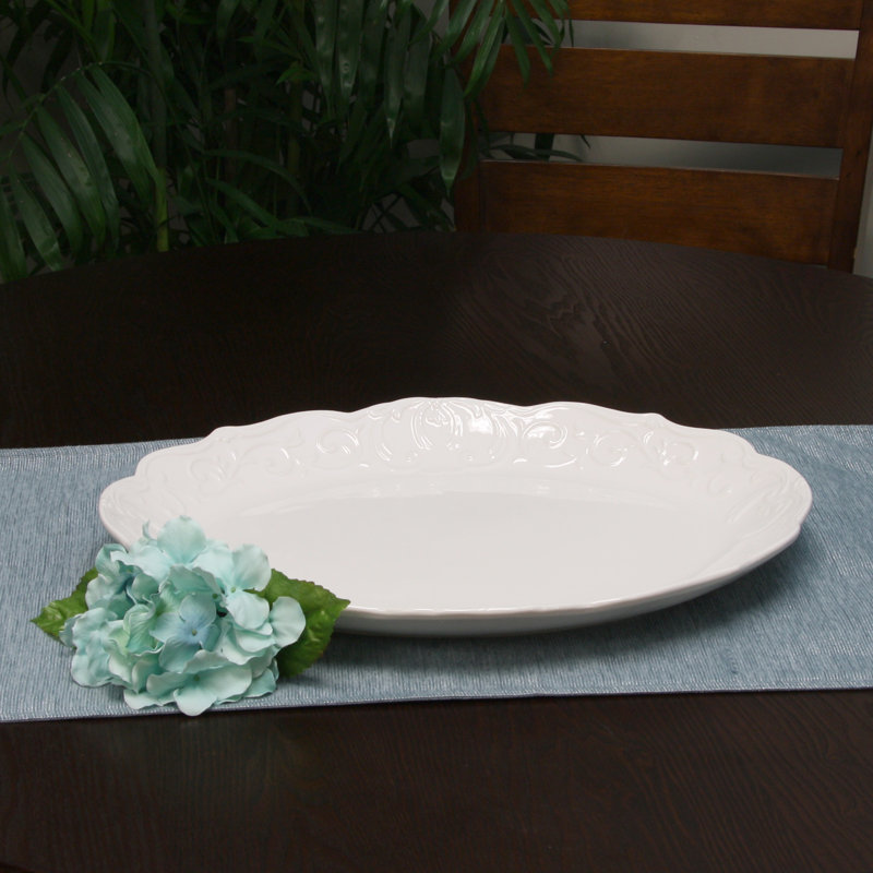 Alcott Hill® Merrill Ceramic Platter