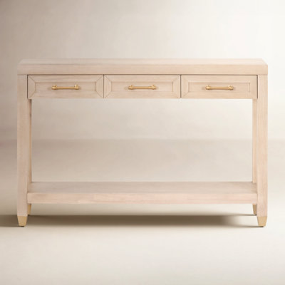 47'' 3-Drawer Console Table