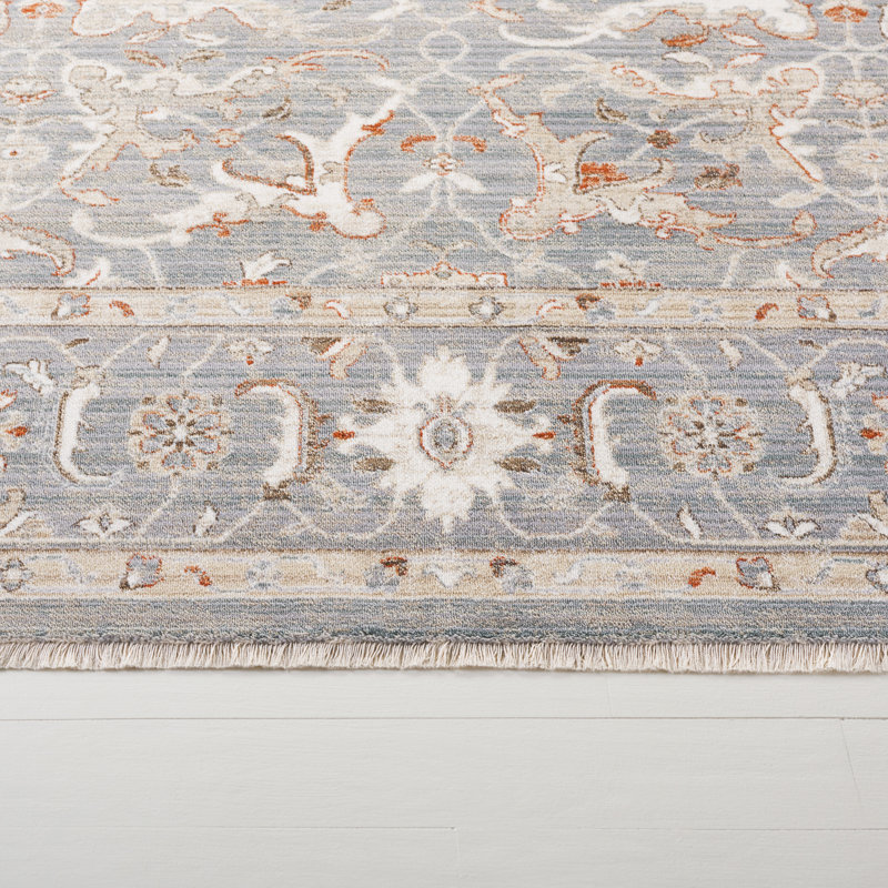 Tapis gris / beige Cramer, Rectangle 7 pi 9 po x 9 pi 6 po