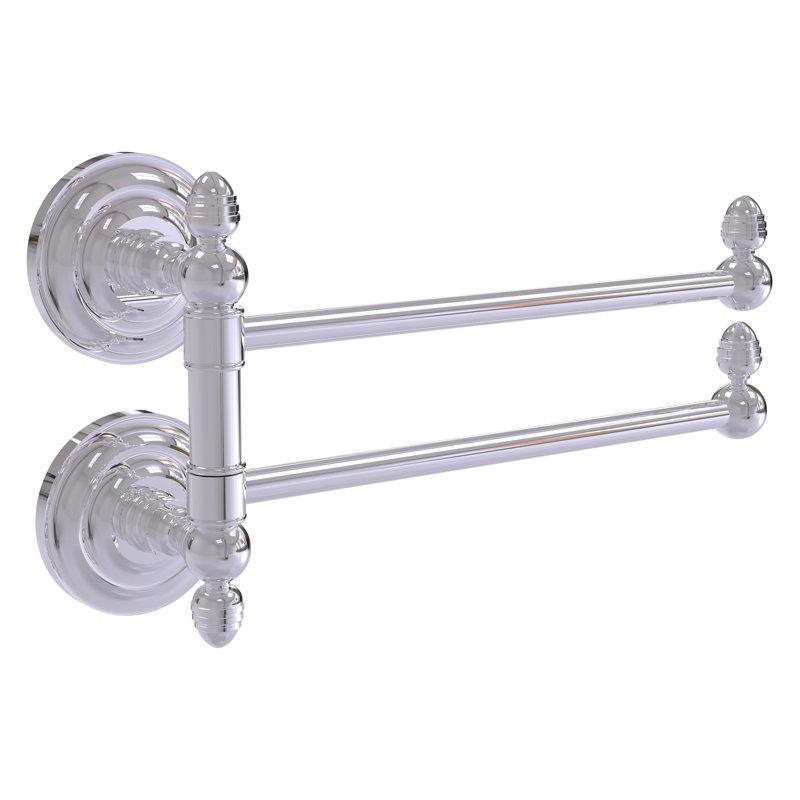 Barre à serviettes murale 12,5 "leamore, Chrome poli