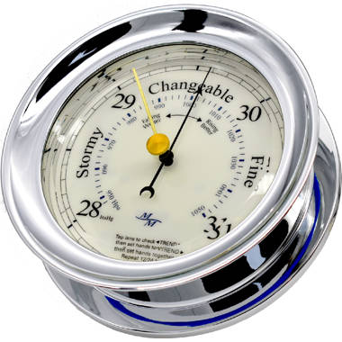 TiStm Barometer，Barometers for The Home，Fishing Barometer，128mm Barometer, Outdoor  Fishing Barometer，High Precision Barometer for Home Use, No Batteries, for  Indoor, Warehouse, Fishing Boats Barometer : : Sports & Outdoors
