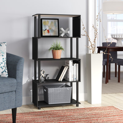 Desirae Geometric Bookcase