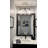 Shmuel Wood Framed with Safety Backing Ideal for Bathroom / Vanity Mirror-726897535-717735510