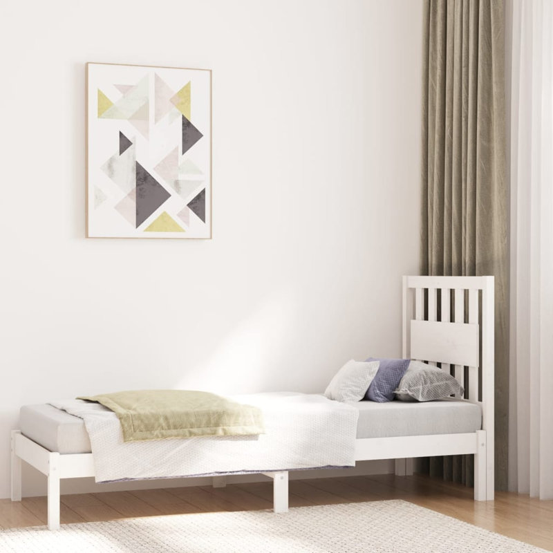 Jamie-Leigh Bed, Double (4'6), White